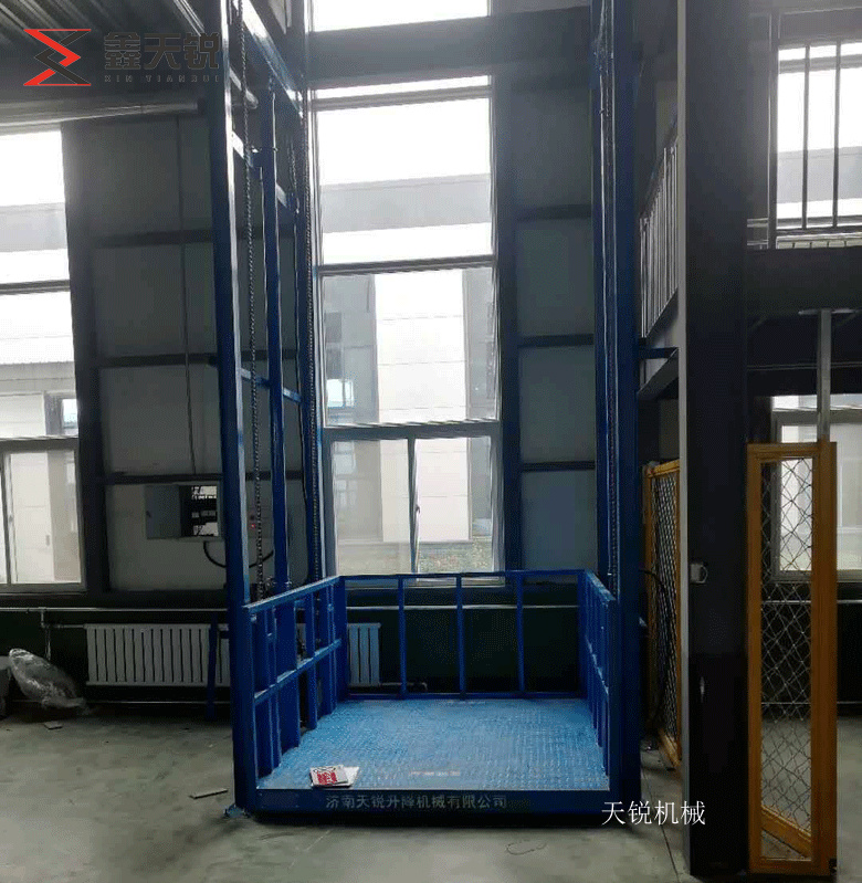 昌江导轨式升降机验收合格